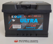 B560B2 EXIQA startovací baterie 60Ah EXIDE