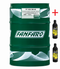 FF6702-60 FANFARO 5W-40 60L VSX motorový olej + 2x Solvina abrazivní SCT - MANNOL