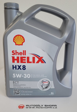 SH55048 SHELL Helix HX8 ECT 5W-30 5L SHELL