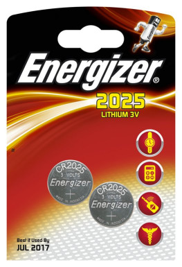 626981 ENERGIZER Baterie CR 2025 blistr 2ks ENERGIZER