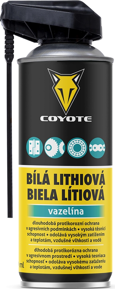 CY-879645 COYOTE Bílá lithiová vazelína 400 ml COYOTE