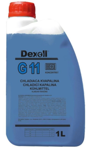 G11M1L DEXOLL Antifreeze G11 - modrý 1L Dexoll