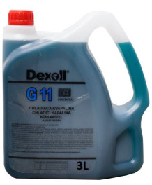 G11M3L DEXOLL Antifreeze G11 - modrý 3L Dexoll